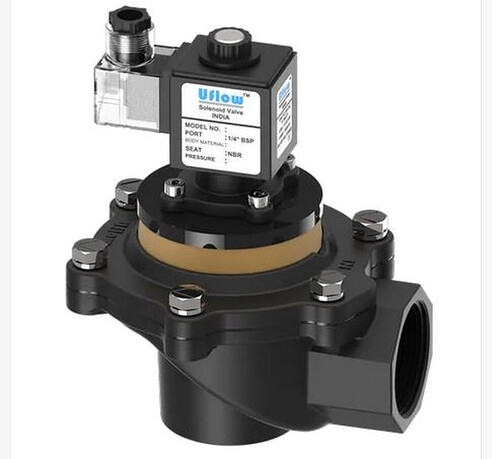 U Flow Pulse Jet Valve - Application: Industrial
