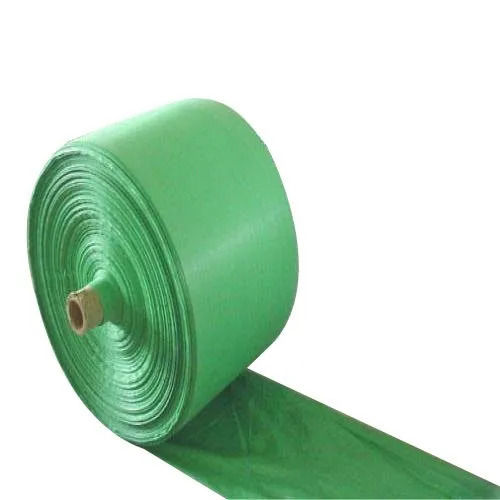 2000 Meter Length Plain Green Pp Woven Roll