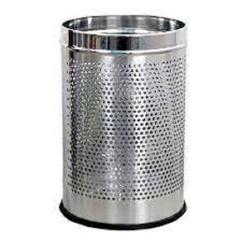 Modern Strong Durable 530G Weight 12 X 10 X 37 Inch Stainless Steel West Dust Bin Application: Home