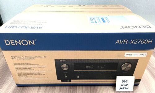Denon AVR-X2700H 8K Ultra HD 7.2 Channel (95 Watt X 7) AV Receiver - Built for Gaming & Music Streaming + Denon Home 150 Wireless Speaker - HEOS Built