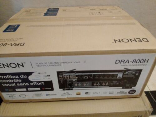 Denon DRA-800H 2-Channel Stereo Network Receiver for Home Theater | Hi-Fi Amplification | Connects to All Audio Sources | Latest HDCP 2.3 Processing with ARC Support | Compatible with Amazon Alexa