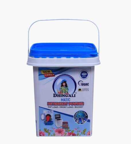 Dhingali Matic Detergent Powder For Laundry Usage, Plastic Container Packaging