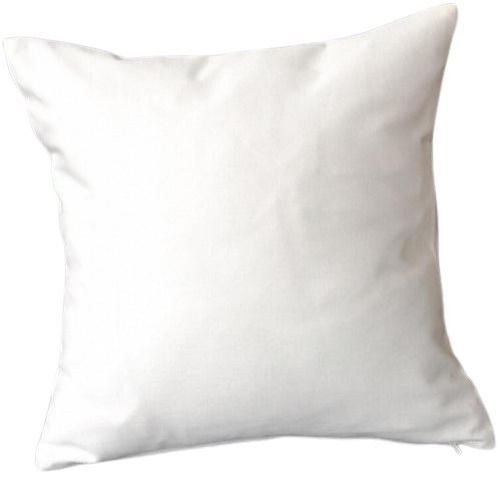 White Light Weight Soft Square Standard Size Cotton Plain Head Pillow Covers