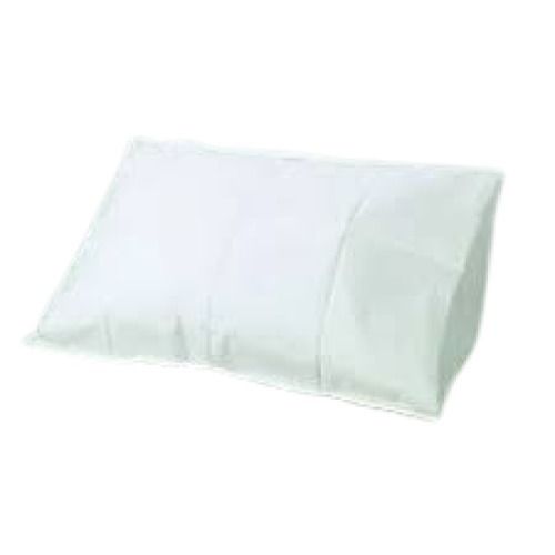 White Rectangular Shape And Standard Size Plain Cotton Head Pillow Covers