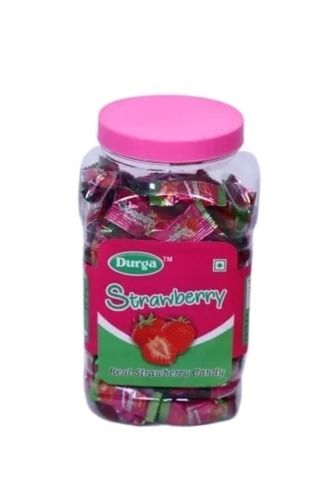 Cube 400 Gram Tasty And Delicious Solid Sweet Strawberry Candy 