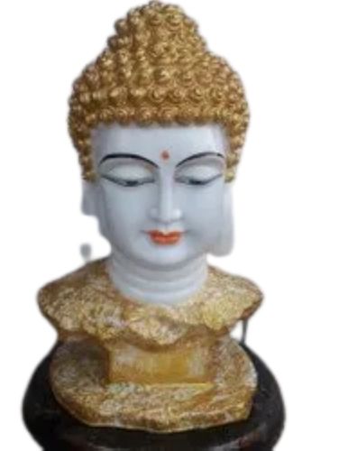 Indian 8-10 Inches Handmade Resin Buddha Art Piece Sculpture For Decoration