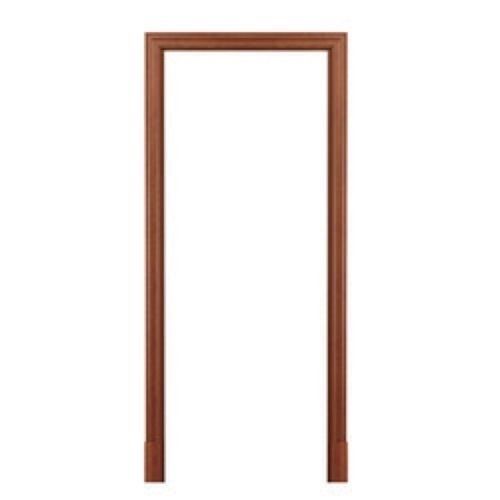 Brown Finished Surface Oak Solid Wood Door Frame For Residential Use