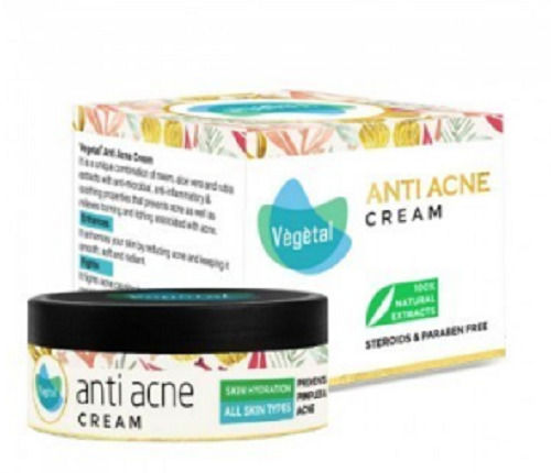 Herbal Smooth Texture Anti Acne Cream For All Type Skin