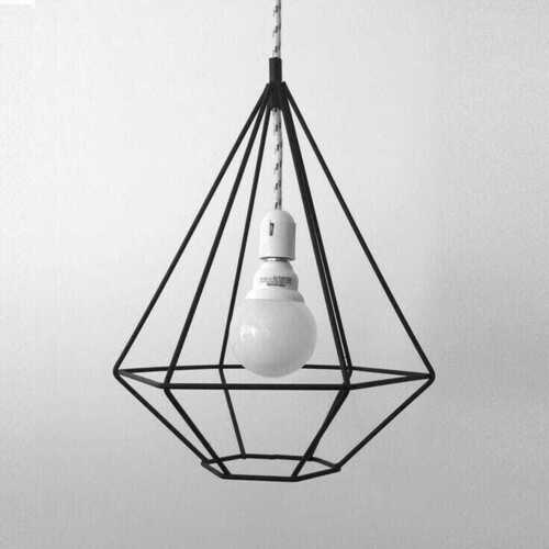 Iron Lamp hanging