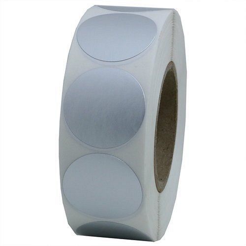 Grey Offer Printing Pressure Sensitive Round Pvc Self Adhesive Sticker And Labels