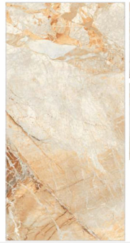 Cream Non Slippery And Water Absorption Resistant Brescia Marble Glossy Floor Tiles 