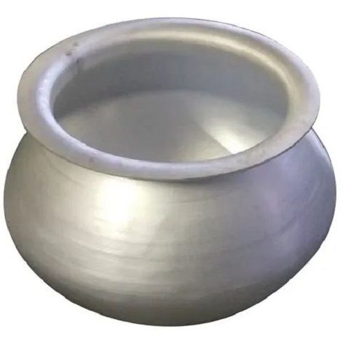 1.5 Liter Capacity Round 5 Mm Thick Aluminum Handi Interior Coating: Steel