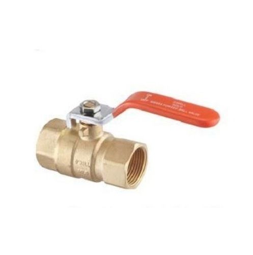 Manual 4 Inch Polished Brass Forged Ball Valve Application: Plumbing