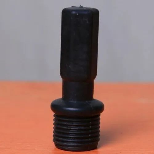 Black Male Unplasticized Polyvinyl Chloride (UPVC) Long Plug