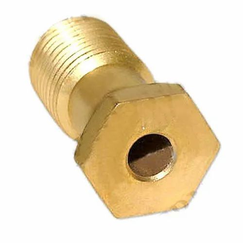 Manual Industrial Golden Corrosion Resistant Threaded Hex Head Hollow Bolts