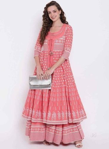 designer chiffon Kurtis