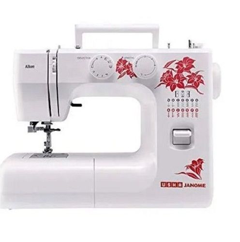 White 1000 Stitches Per Minute Speed Electric Garment Sewing Machine