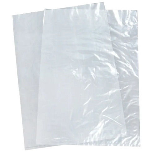 Screen Printing 15 X 8 Inches Rectangular Transparent Ldpe Plastic Food Bag