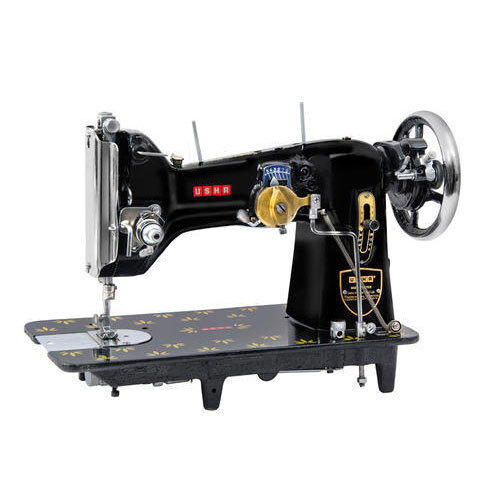 Black 200 Stitches Per Minute Stitching Machine