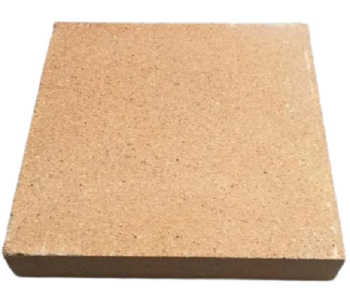 Browns / Tans 24 X 12 X 3 Inch Plain Rectangular Refractory Tiles For Floor