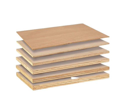 6 Mm Thick Rectangular Melamine Glue 2 Plywood Boards Core Material: Harwood