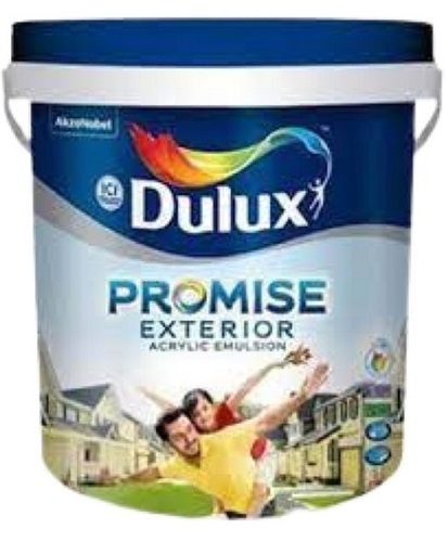 Liquid 100 % Pure White A Grade Acrylic Smooth Texture Emulsion Paint For Exterior Application