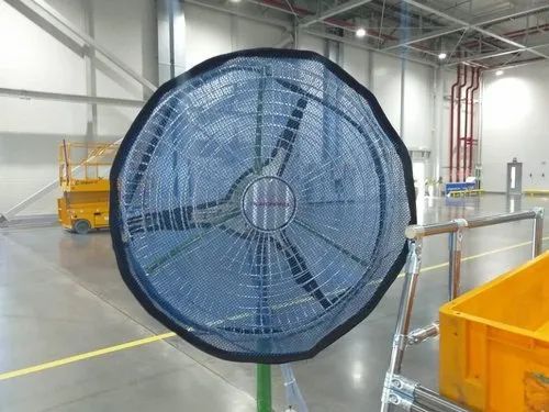 Aluminium Oxygen Portable High Speed Pedestal Fan For Workshop, Warehouse