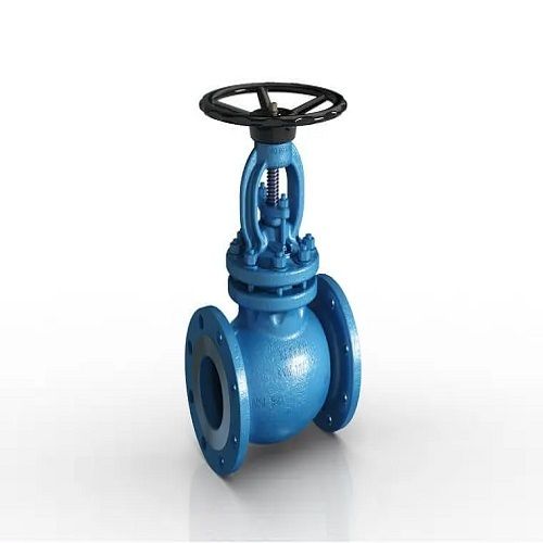 Gate Valve - Stainless Steel, Galvanized, Medium Pressure | Blue Color, Manual Operation, Industrial Water Applications