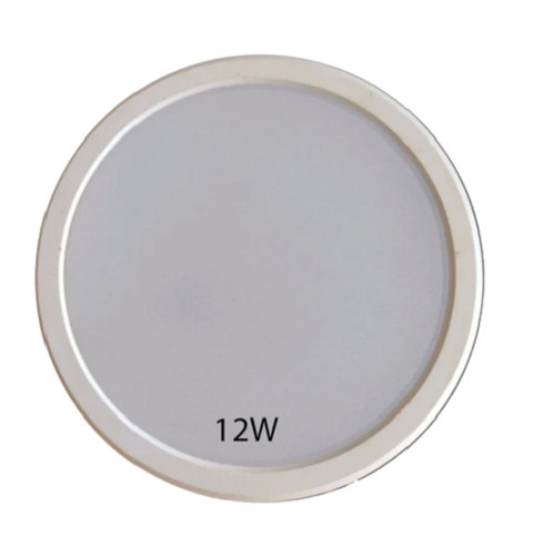 इनडोर और आउटडोर के लिए व्हाइट 220 वोल्टेज गोल सिरेमिक एलईडी पैनल लाइट