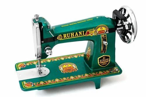 2300 Stitches Per Minute Motor Operated Ruhani Domestic Sewing Machine