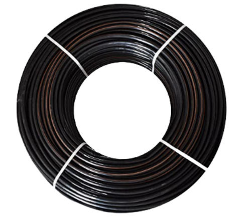 Black 25 Meter 1400 Psi 2 Mm Thick Round Hdpe Pipe For Agriculture