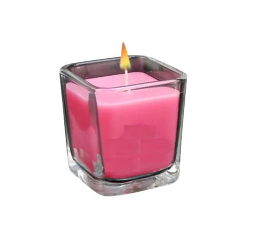 4 Inches Paraffing Wax Cotton Wick Flowery Scented Candles For Home Decoration Burning Time: 30 Minutes