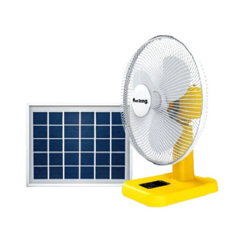 45 X 19 X 39 Cm And 20 Watt Battery Powered Plastic Solar Table Fan