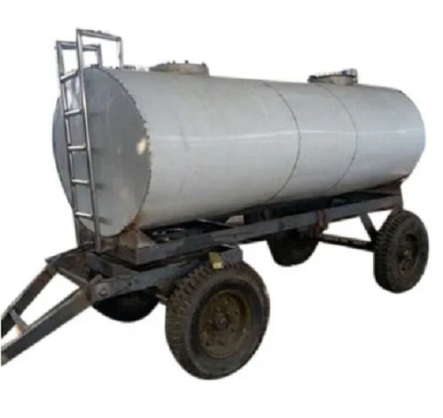 4500 Liter Capacity Mild Steel Water Tanker Trailer For Storage Length: 8 Foot (Ft)