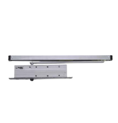 Silver 49 X 12 X 5 Centimeter Polish Finished Stainless Steel Concealed Door Closer