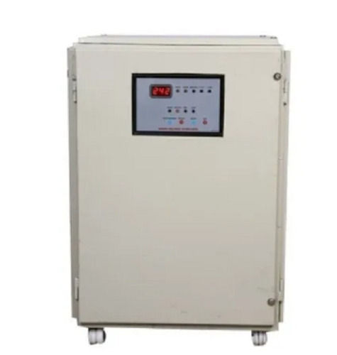 96% Efficiency Single Phase Plain Digital Controller Servo Voltage Stabilizer Ambient Temperature: 50 Celsius (Oc)