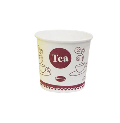 सफेद पर्यावरण के अनुकूल और हल्के मुद्रित डिस्पोजेबल पेपर कप