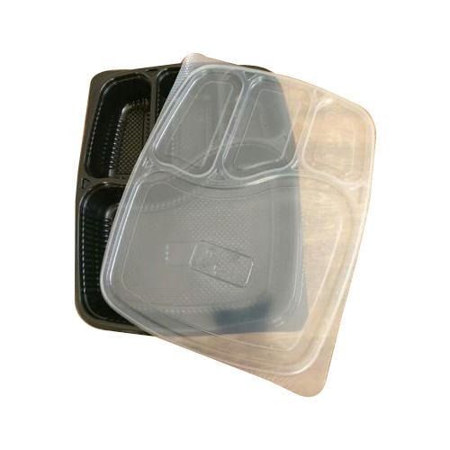 Multicolor Light Weight Economical Plastic Disposable Meal Tray For Parties And Events