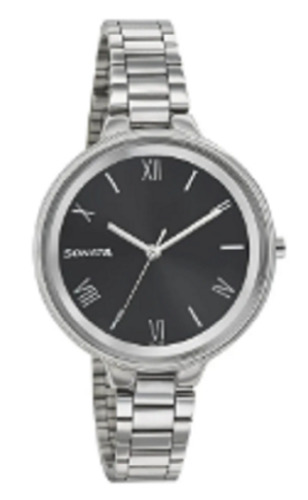 महिलाओं के लिए सिल्वर फैशनेबल और लग्जरी मेटल स्ट्रैप एनालॉग वॉच