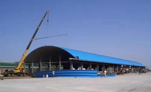 PPGL Color Coated Arch Roofing System