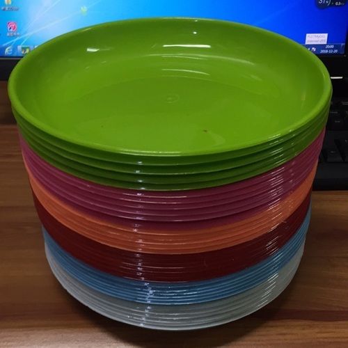 Brown Plastic Plates 