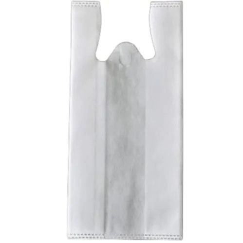 Recyclable Disposable Moisture Proof Flexiloop Handle Non Woven W-cut Carry Bag