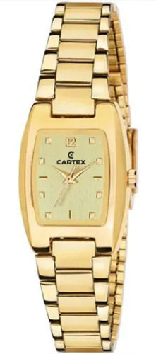 Wristwatch Stylish Golden Color Analog Wrist Watch For Women