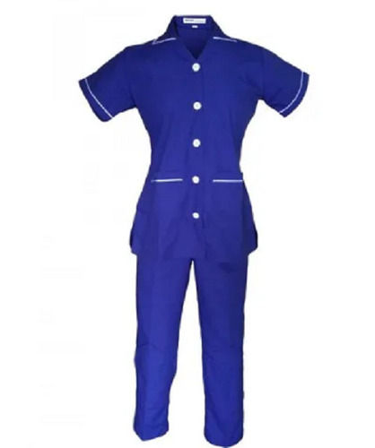 Washable Type Cotton Short Sleeve Nurse Uniform Age Group: 18 Above