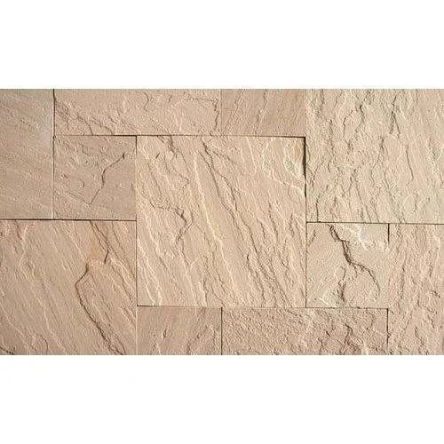 30X30 Cm Water Absorption Durable Strong Rough Surface Beige Sandstone Slabs Application: Flooring