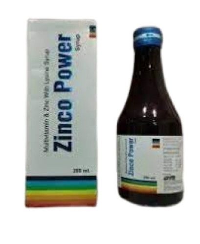 Liquid Zinco Power Syrup, Packaging Size 200 Ml