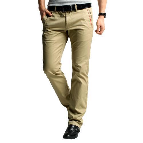 38 Inch Long Comfortable And Relaxed Fit Plain Casual Wear Pant For Man