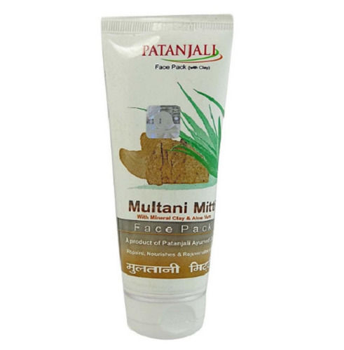60 Grams Smooth Texture Multani Mitti Face Pack For All Type Skin