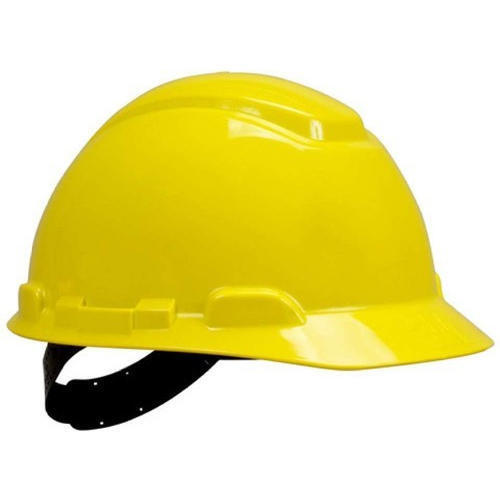 Yellow 600 Grams Open Face Polycarbonate Safety Helmet For Industrial