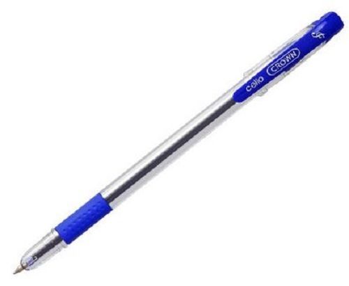 Blue 7 Inch Long Plastic Cello Ball Pen 